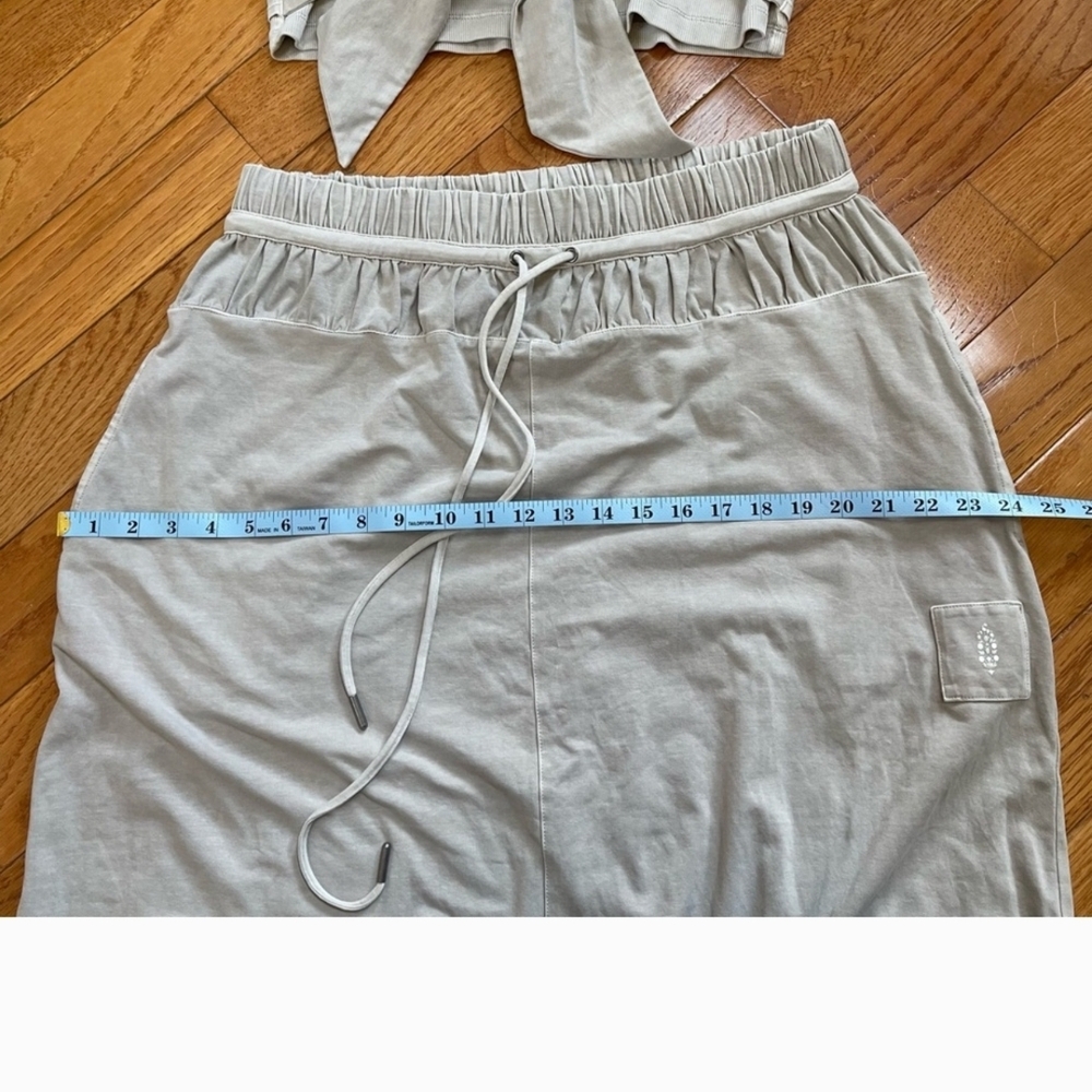 FP Movement By Free People Swish Set Harem Pants & Bandeau Top - Sz Large! - Picture 10 of 16